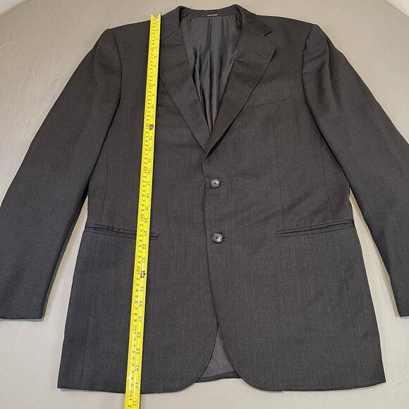 Ermenegildo Zegna Multiseason Blazer 42R (52) Italy Sport Coat Wool Gray READ - Picture 5 of 15